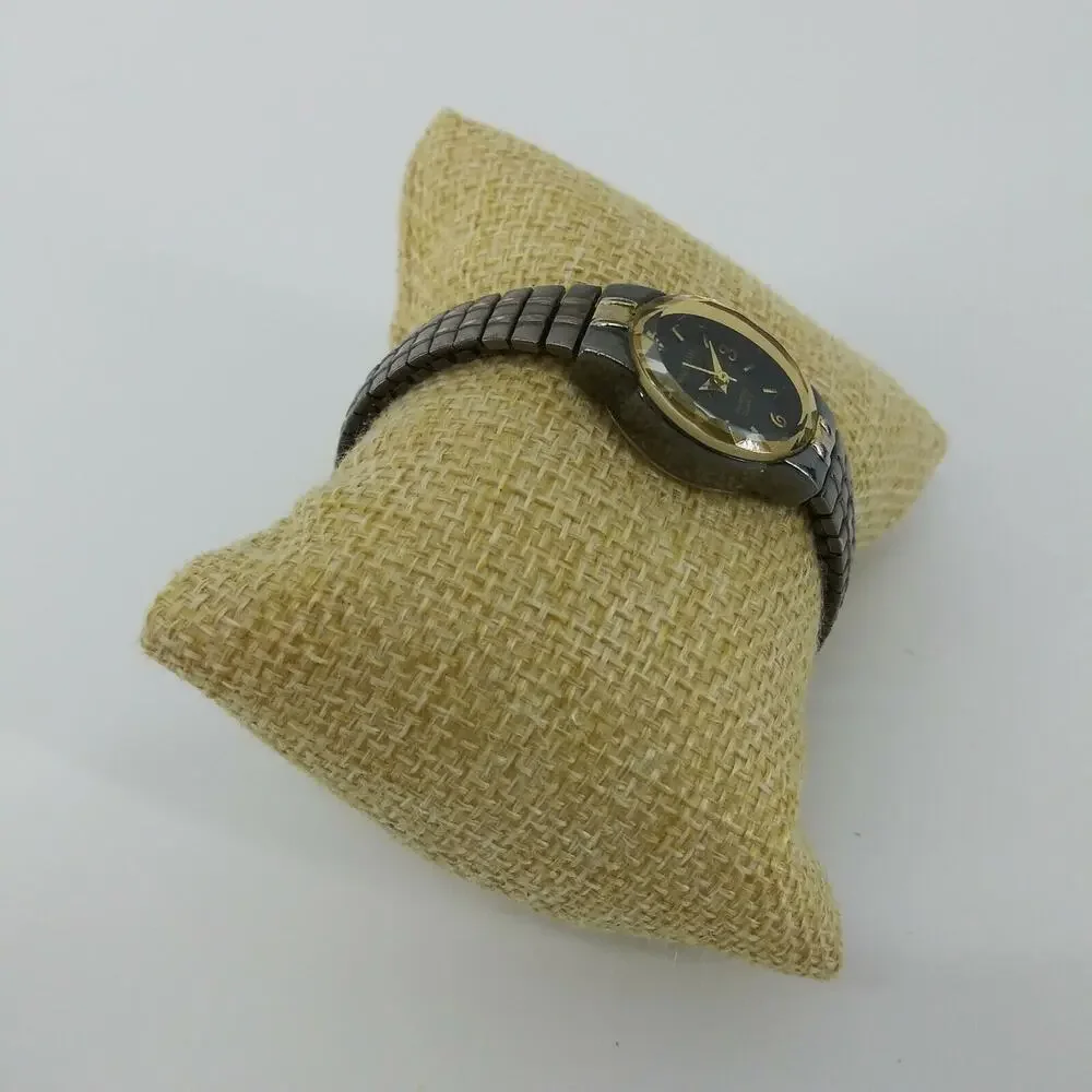 Waltham Diamond Womens Wristwatch Quartz Stainless Steel Back Japan Movt.